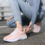 Damen Leichte und atmungsaktive Laufschuhe mit elastischem Obermaterial und flexibler Sohle R&B