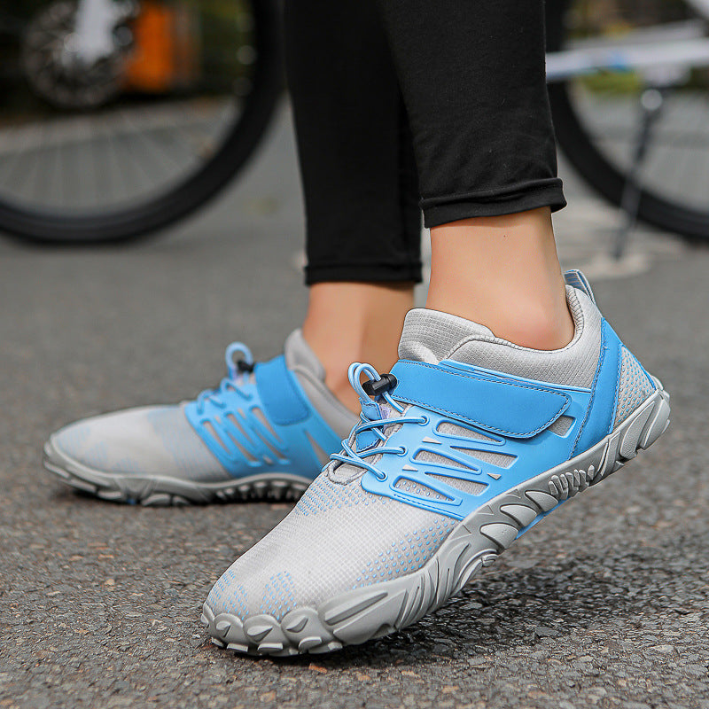 Damen Aqua-Fitness-Schuhe mit elastischem Schnellschnürsystem R&B