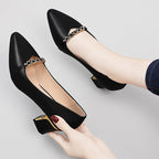 Damen Elegante Pumps mit trendy Absatz und modischem Schmuckdetail R&B
