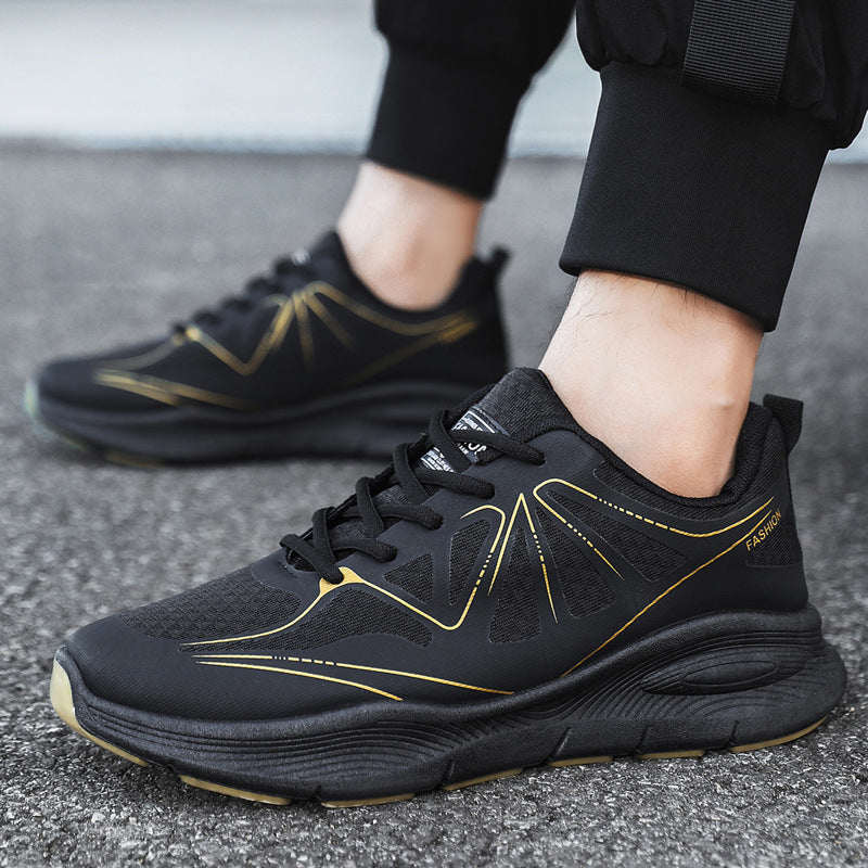Damen Sportliche Hochleistungs-Sneaker mit atmungsaktiver Mesh-Oberfläche und flexibler Sohle R&B