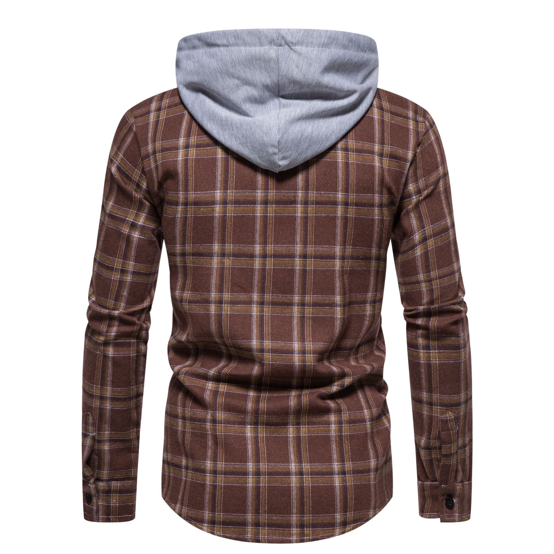 Herren Schultertunika mit integriertem Kapuzendesign