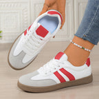 Damen Sportliche Sneakers mit eleganten Metallic-Details R&B