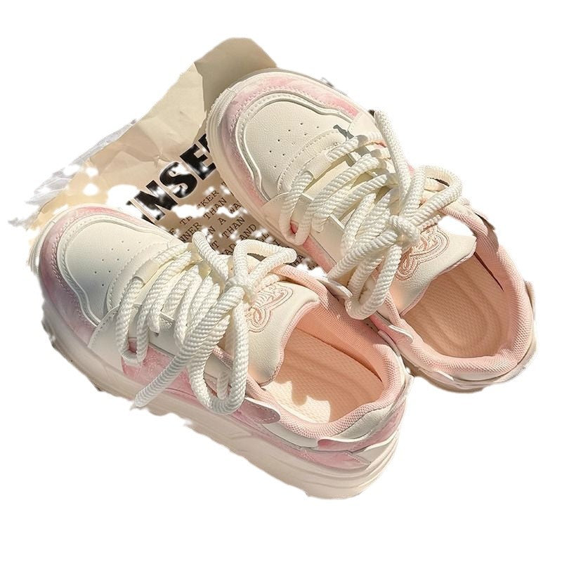 Damen Komfortable Chunky Sneakers mit atmungsaktivem Obermaterial und weicher Dämpfung R&B