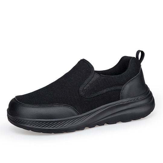 Damen Slip-On Freizeitsneaker mit atmungsaktiver Mesh-Oberfläche und rutschfester Sohle R&B