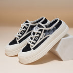 Damen Sneaker mit modischer Spitze und bequemer Sohle R&B
