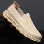 Damen Slip-On Freizeitschuhe mit atmungsaktivem Obermaterial und rutschfester Sohle