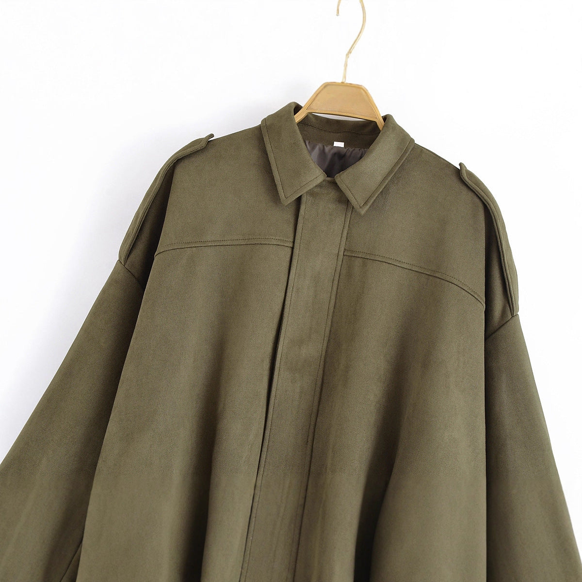 Damen modische Oversized-Jacke im lässigen Look R&B