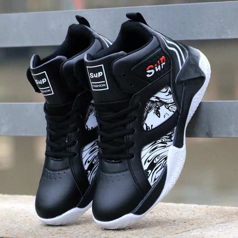 Damen Sportliche Basketball-Sneaker mit stylishem Grafikdesign R&B