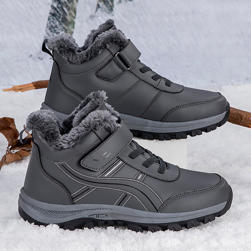 Damen Winterboots mit isolierendem Warmfutter und komfortablem Klettverschluss R&B