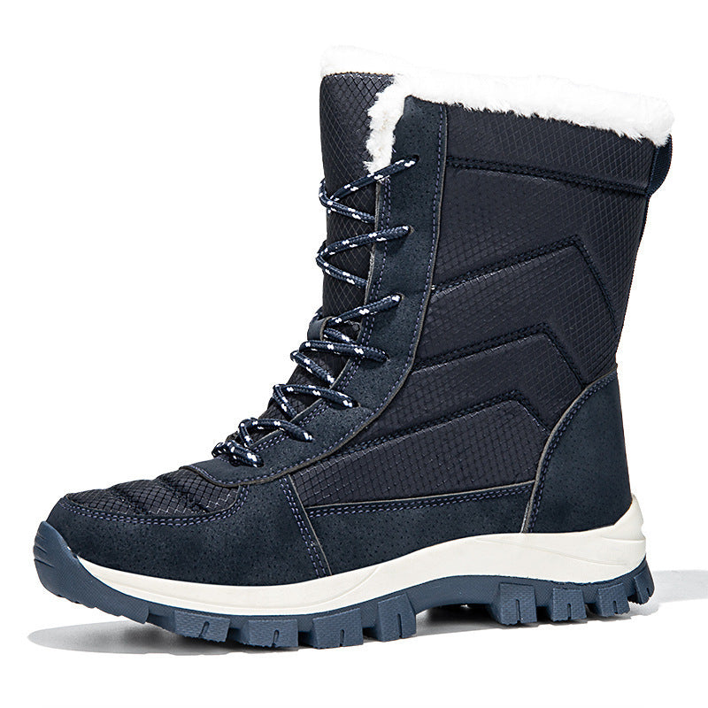 Damen wasserdichte Winterstiefel mit isolierendem Futter und rutschfester Sohle