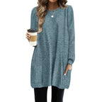 Damen Langarm-Kleid R&B