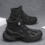 Damen stylische High-Top Sneakers mit dynamischem Sohlendesign R&B