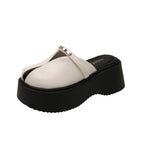 Damen Plateausandalen mit elegantem Riemendesign Heidi Mode