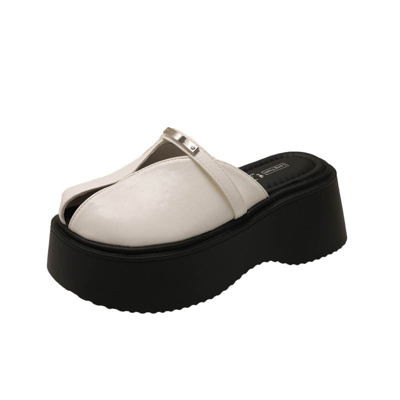 Damen Plateausandalen mit elegantem Riemendesign Heidi Mode