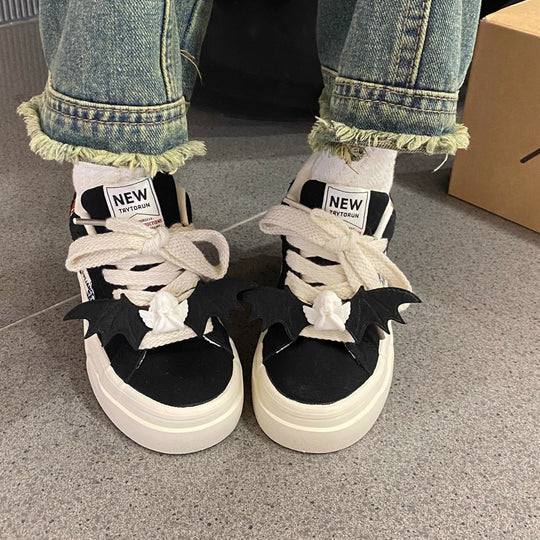 Damen Sneaker mit verspieltem Tiermotiv und dämpfender Sohle R&B