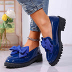 Damen Komfortable Slipper mit modischem Schleifen-Design R&B