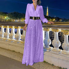 Damen Glamouröser Abendkleid R&B
