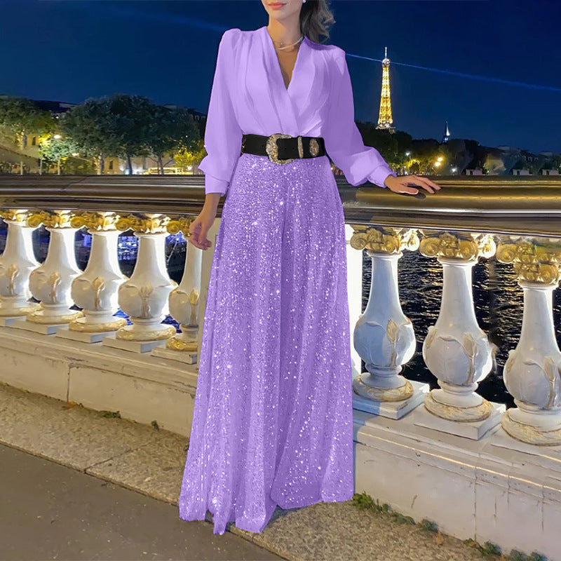 Damen Glamouröser Abendkleid R&B