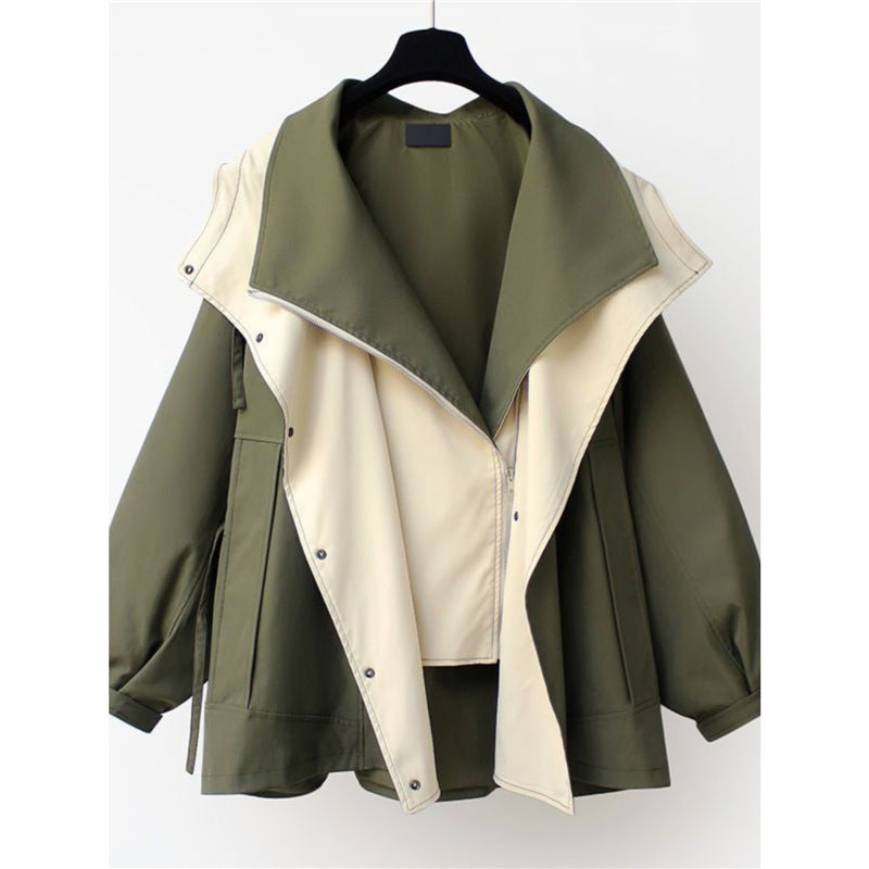 Damen multifunktionale Outdoor-Jacke mit großen Taschen und praktischen Reißverschlüssen R&B
