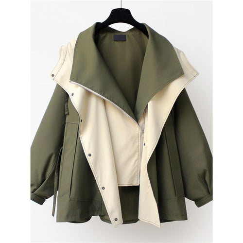 Damen multifunktionale Outdoor-Jacke mit großen Taschen und praktischen Reißverschlüssen R&B