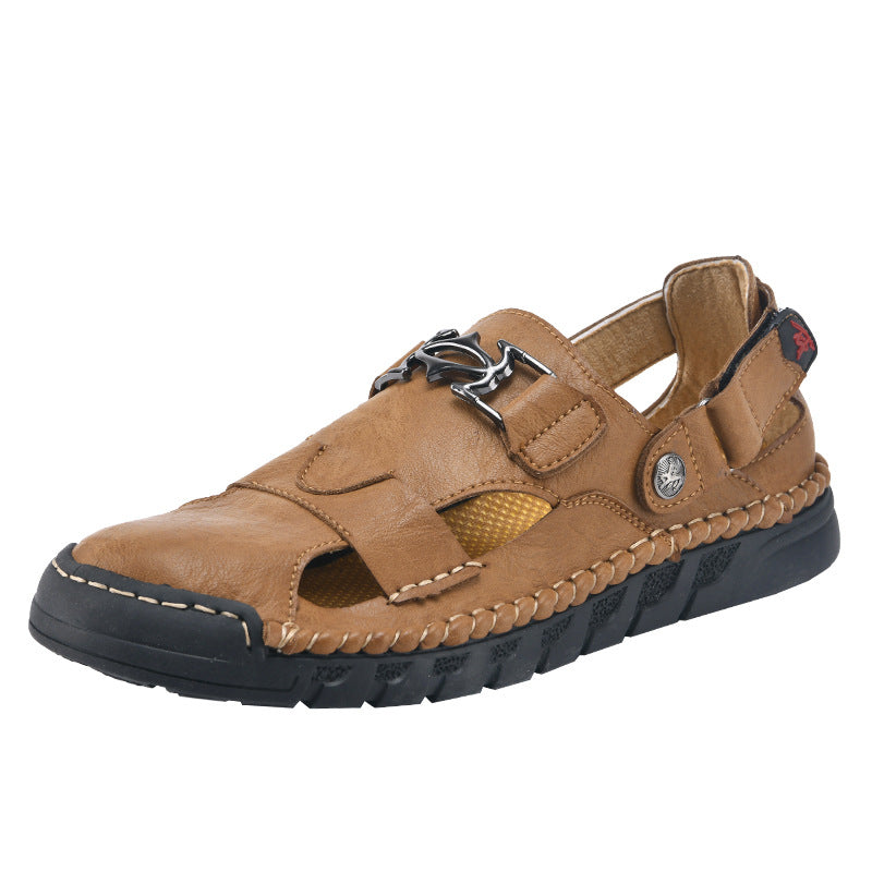 Herren Atmungsaktive Sandalen mit praktischem Klettverschluss R&B