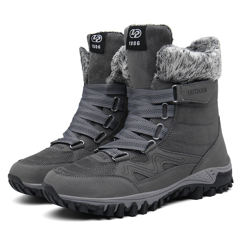 Damen Wasserdichte Winterstiefel mit Fleece-Innenfutter R&B
