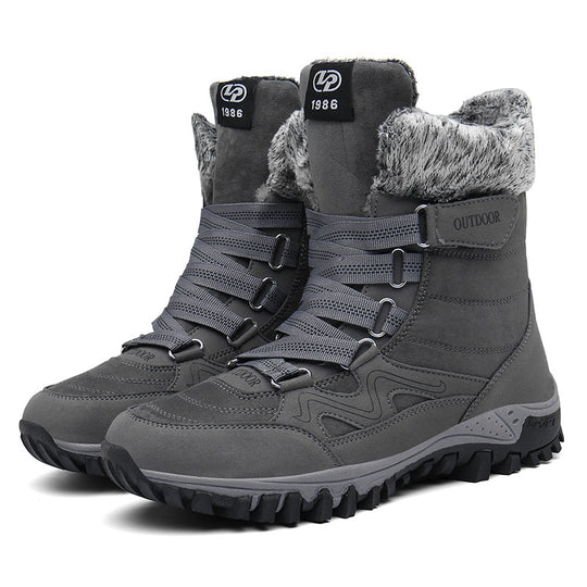 Damen Wasserdichte Winterstiefel mit Fleece-Innenfutter R&B