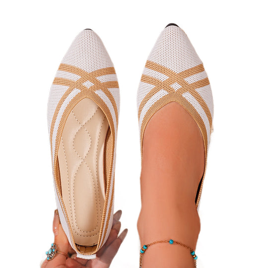 Damen Atmungsaktive und flexible Ballerinas R&B