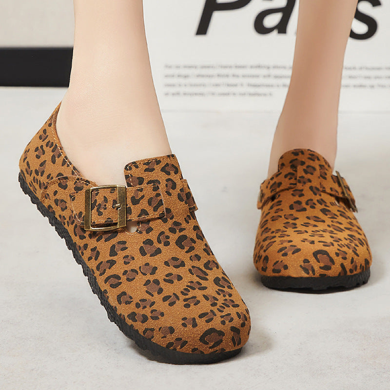 Damen Modische Clogs mit Pferdeschweif-Muster R&B