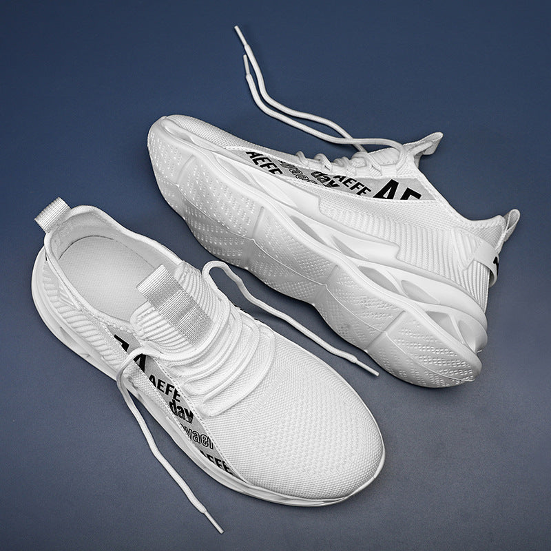 Damen Sportliche Lauf-Sneaker mit atmungsaktiver Mesh-Oberfläche R&B