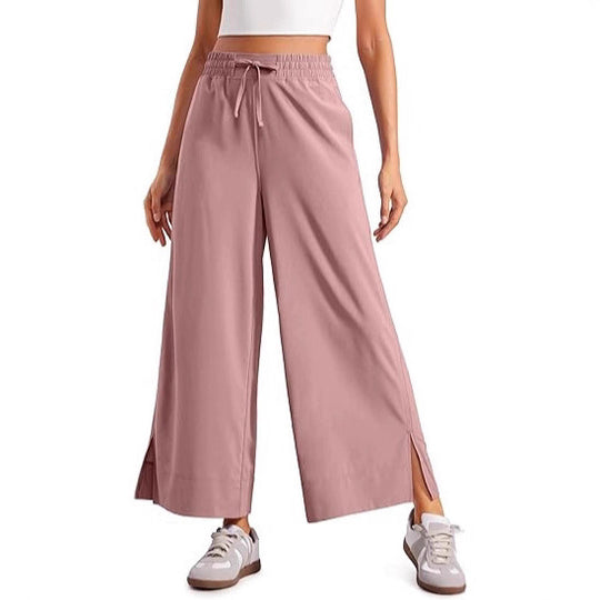 Damen weit geschnittene Sporthose mit elastischem Bund R&B