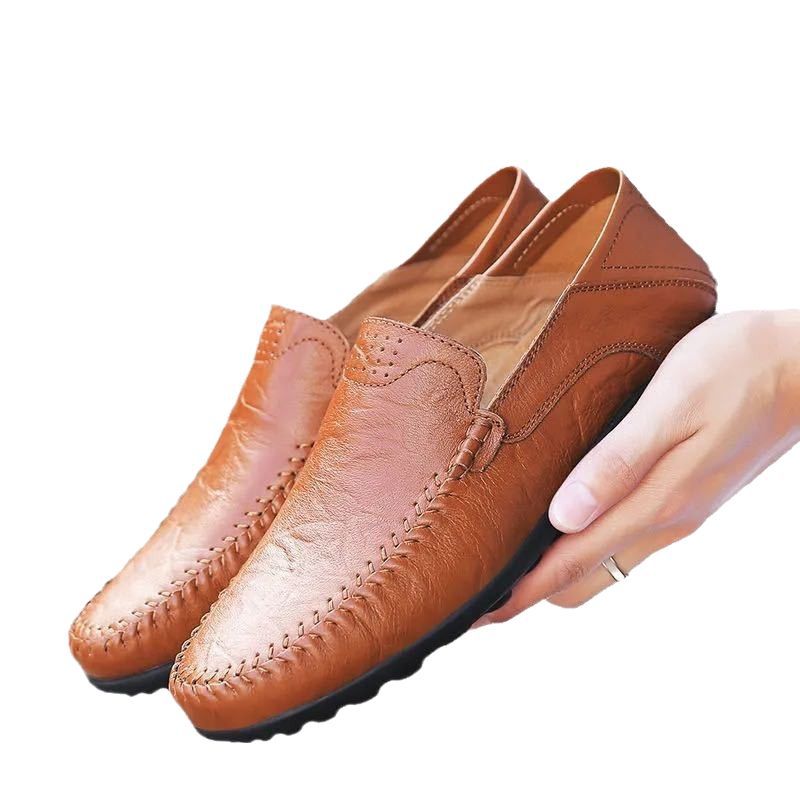 Damen Elegante Mokassins mit handgenähter Verarbeitung und rutschfester Sohle