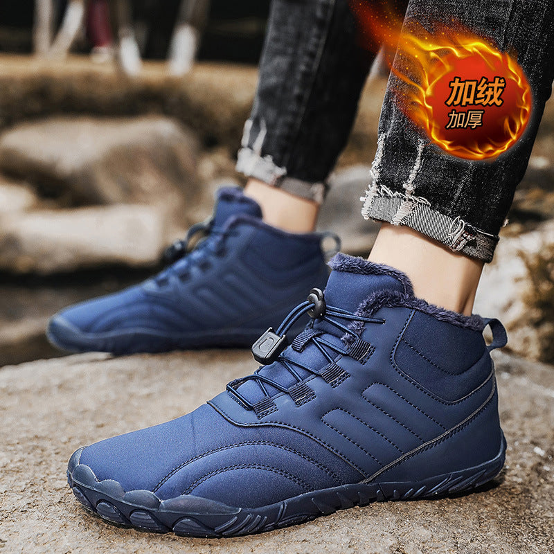 Damen Isolierte Winter Sneakers mit rutschfester Sohle und praktischem Schnellschnürsystem R&B