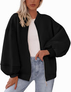 Damen modische Oversized-Jacke