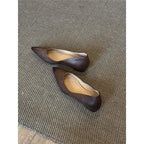 Damen elegante spitze Ballerinas R&B