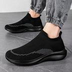 Damen Komfortable Slip-On Sneakers mit atmungsaktivem Obermaterial