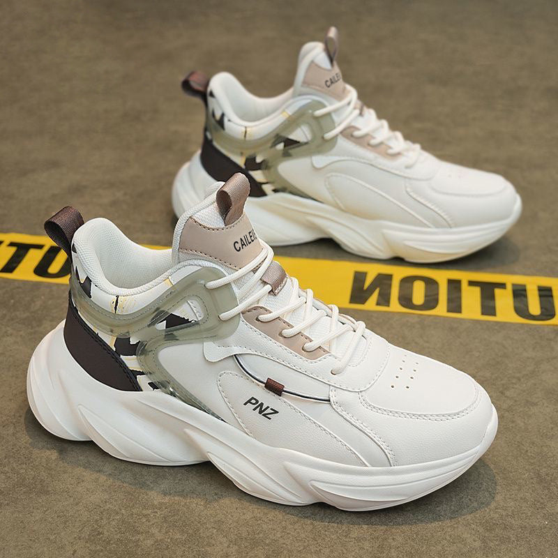 Damen Sportliche High-Top Sneakers mit atmungsaktiver Struktur und dynamischem Design