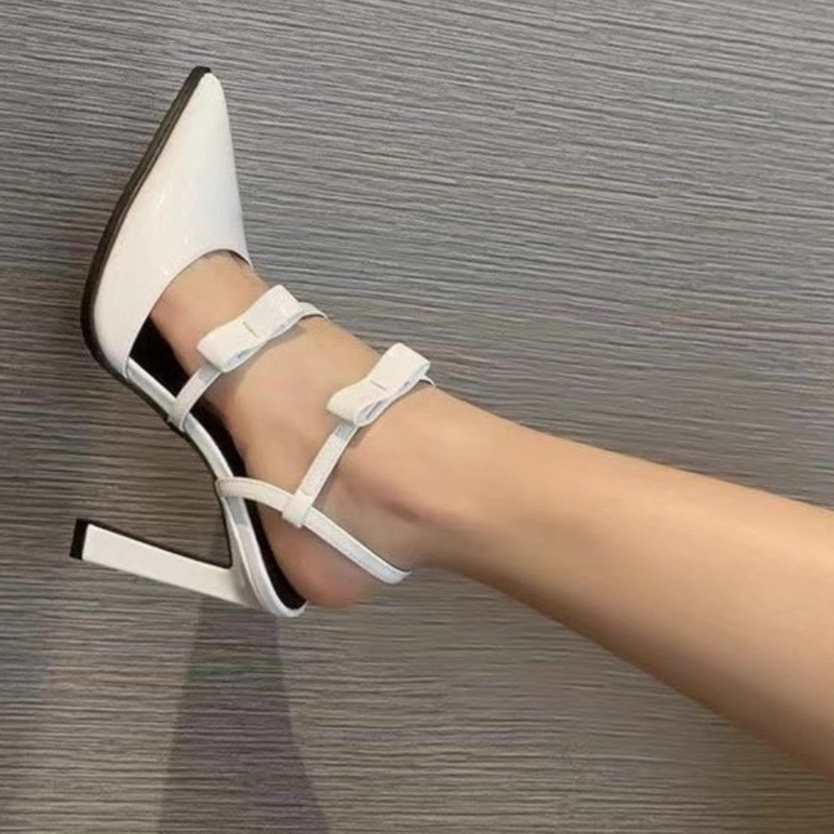 Damen elegante Slingback-Pumps mit hohem Absatz R&B