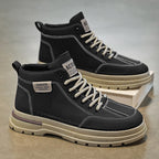 Damen Hochwertige Leder Sneakers mit modischem Design und dämpfender Sohle