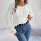 R&B | Zopfmuster Pullover aus Weichem Garn