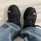 Damen Modische Sneakers mit dicker Sohle und dekorativen Applikationen R&B