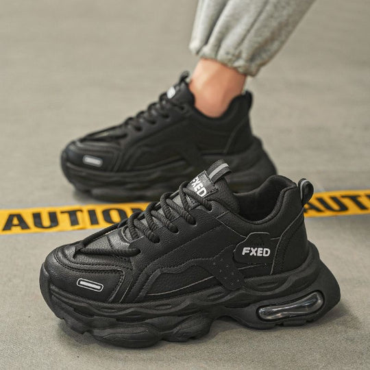 Damen Sportliche Chunky Sneakers mit atmungsaktivem Obermaterial und dämpfender Sohle R&B