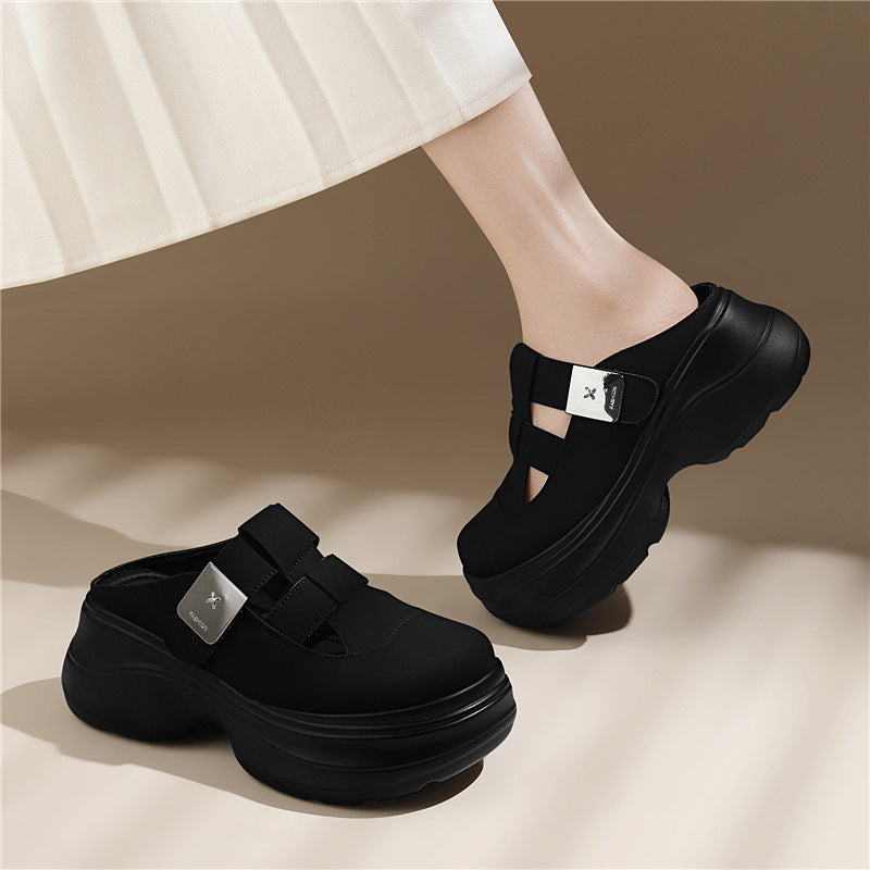 Damen Modische Komfort-Schuhe mit verstellbaren Riemen R&B