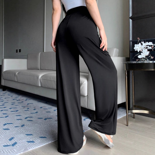 Damen Hochtaillierte Palazzo-Hose R&B