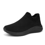 Damen Bequeme Slip-On Sneakers mit warmem Innenfutter R&B