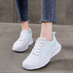 Damen Sportliche Sneaker mit atmungsaktivem Mesh-Obermaterial und flexibler Sohle