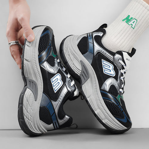 Damen Sportschuhe mit atmungsaktivem Mesh-Obermaterial und stoßdämpfender Sohle R&B