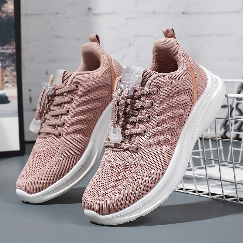 Damen Sportliche Laufschuhe mit atmungsaktiver Oberflächenstruktur und innovativem Schnellschnürsystem R&B