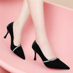 Damen elegante Pumps mit funkelndem Zierdetail R&B