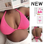Damen Triangel-Bikinioberteil mit hochwertiger Struktur